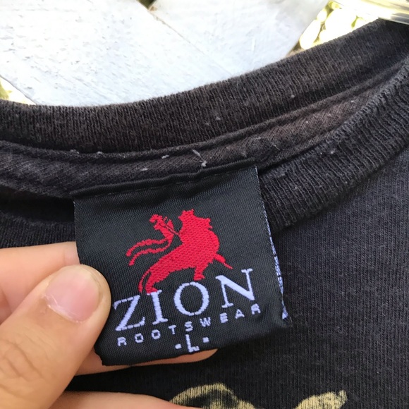 Y2K Bob Marley Zion Tee - Picture 2 of 9